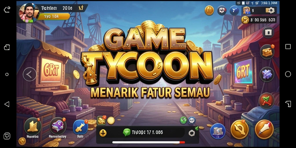 Tampilan gameplay 6RT yang menarik dan menyenangkan.