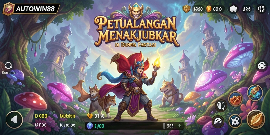 Screenshot AUTOWIN88 menampilkan aksi seru dalam permainan petualangan.