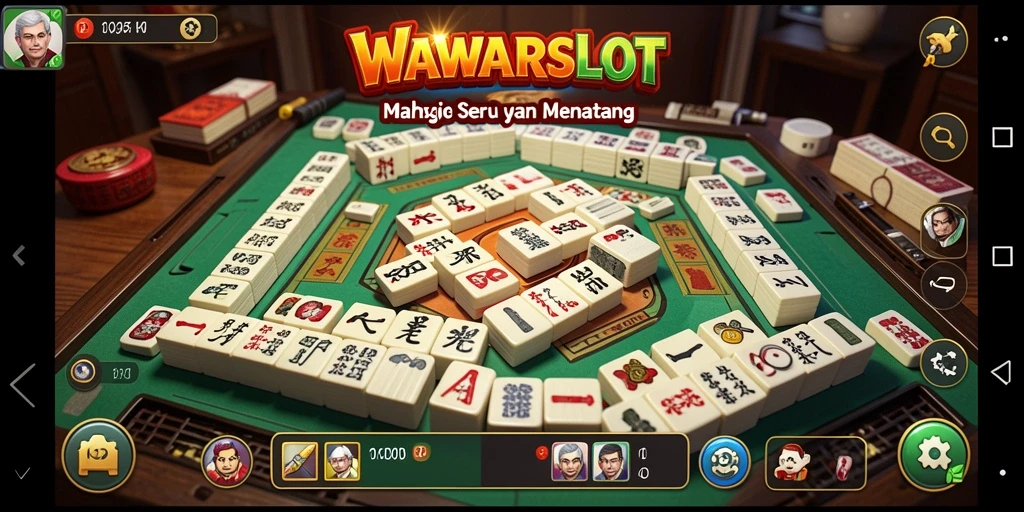 Tangkapan layar WAWARSLOT menampilkan gameplay Mahjong yang seru dan menantang.